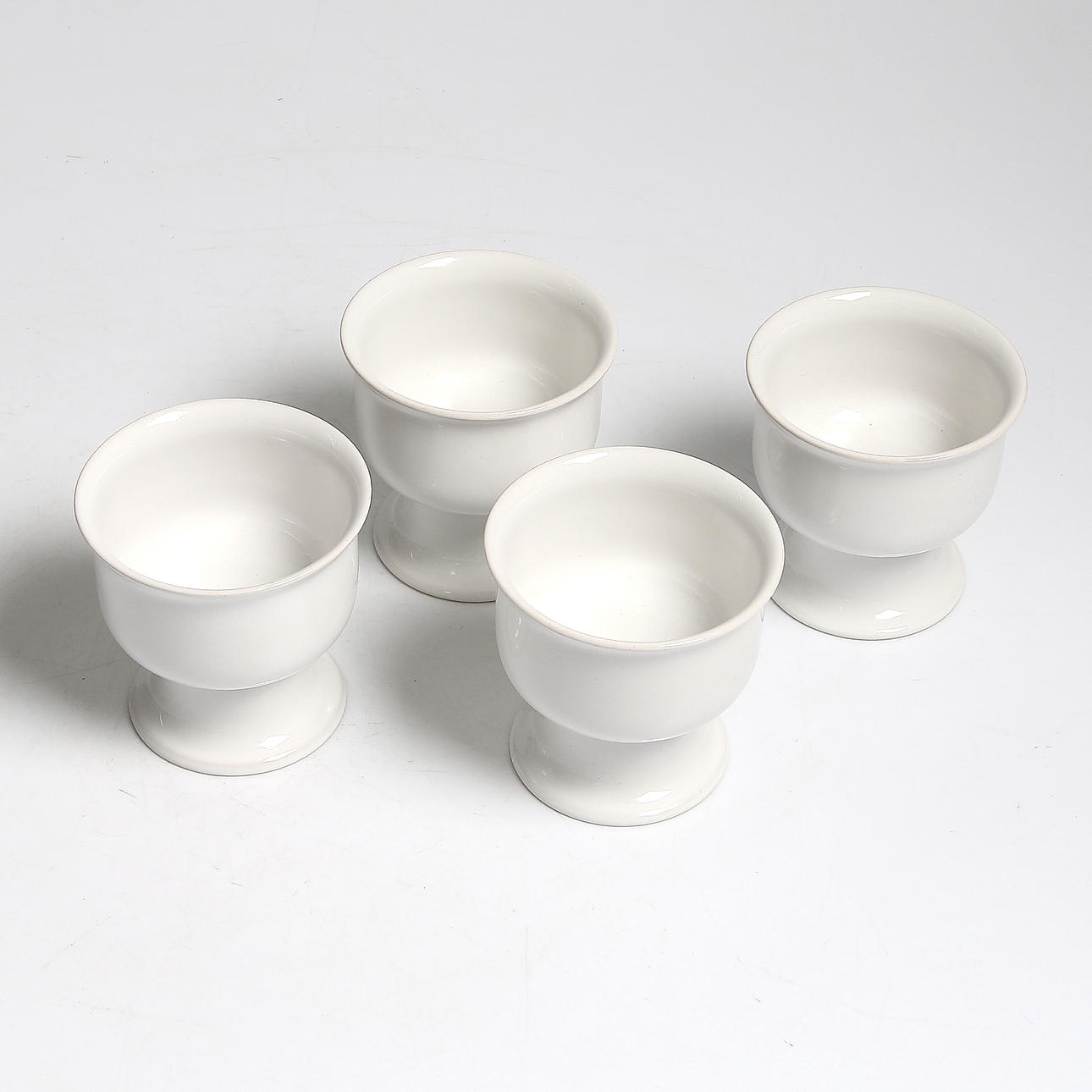 SKÅLAR, 4 st, keramik, "Multipot", Signe Persson-Melin, Boda Nova. 1970-tal.