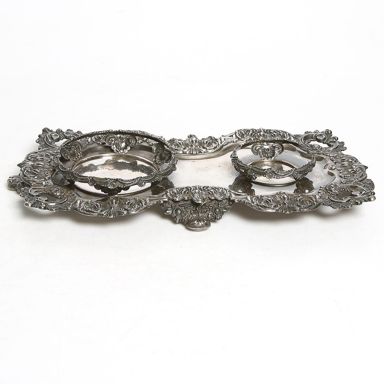 BORDSUPPSATS, silver, Österrike, 1800-tal. Vikt 795 gram.