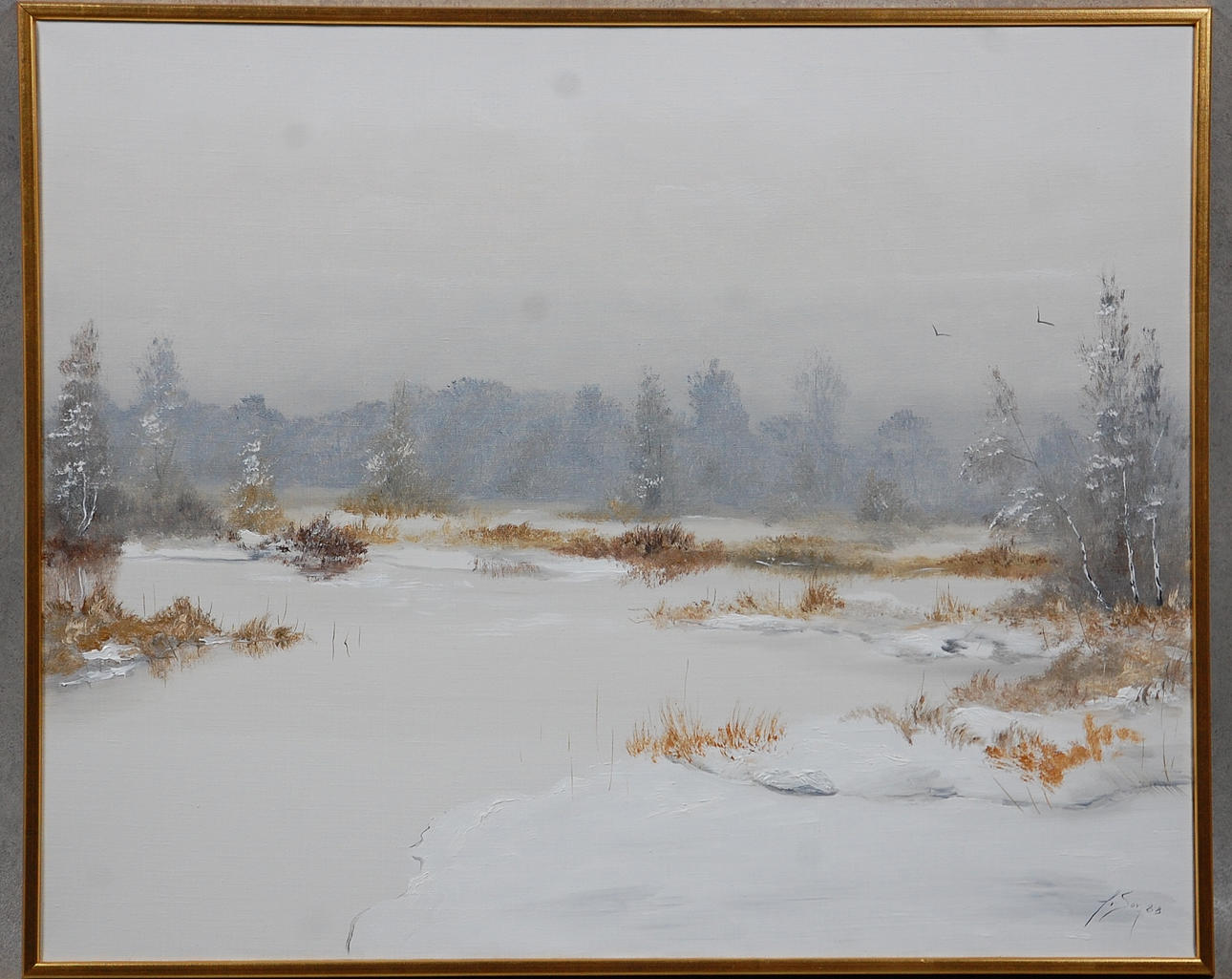 INGVAR J-SON STENDAHL. olja på duk, signerad, daterad -88.