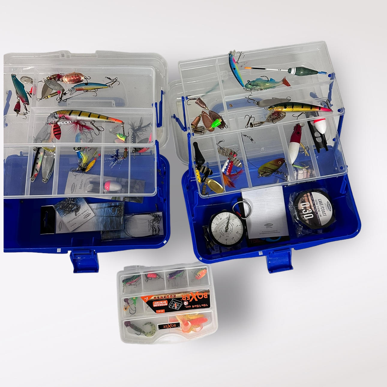 ARO DE PESCA, 2 cajas.