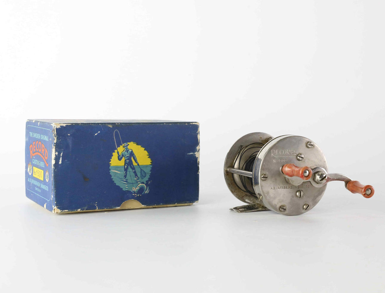 FISHING REEL, “Record Roll”, No 1500 A.B. The watch factory