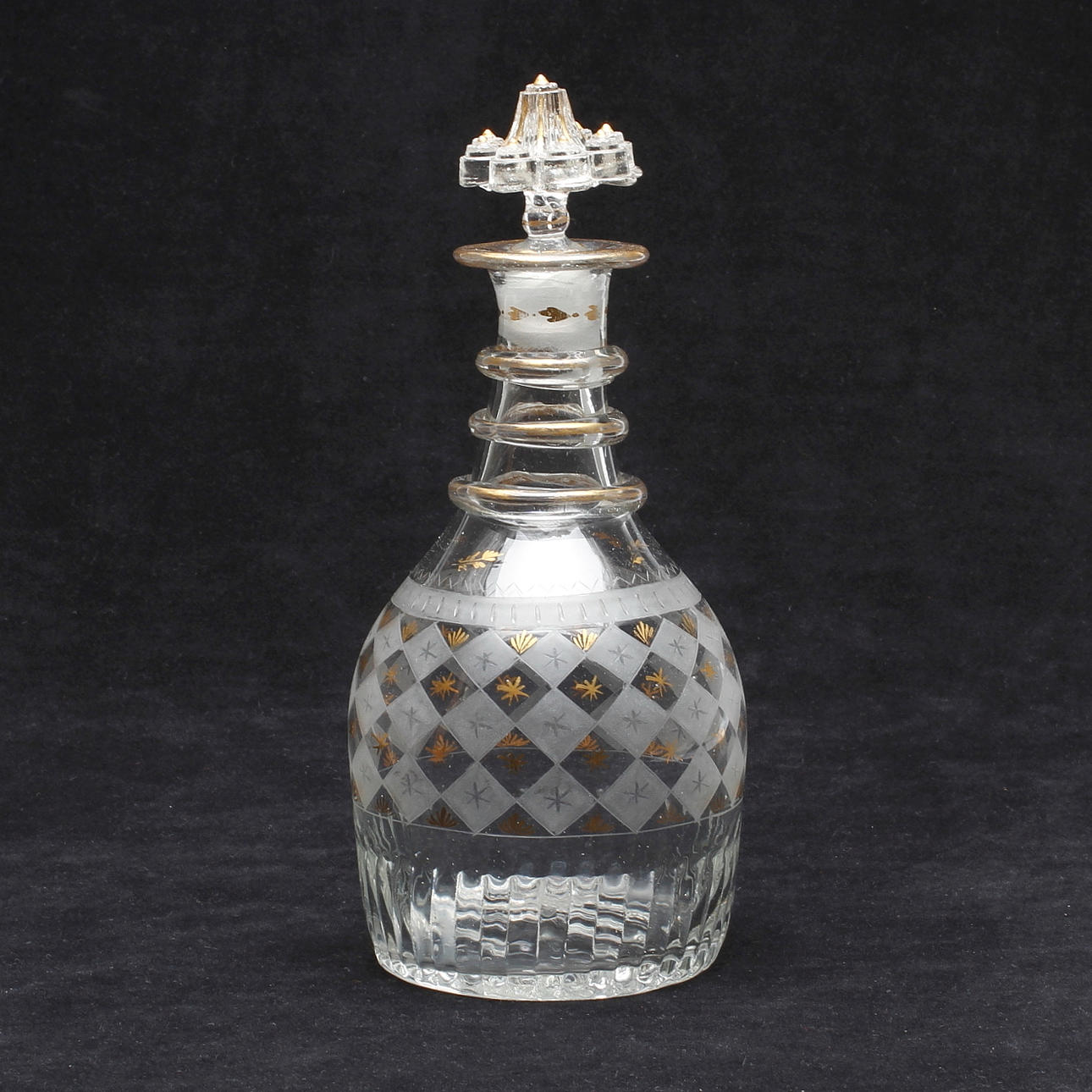 KARAFF, möjligen Casimirsborgs Glasbruk, 1800-talets första hälft.