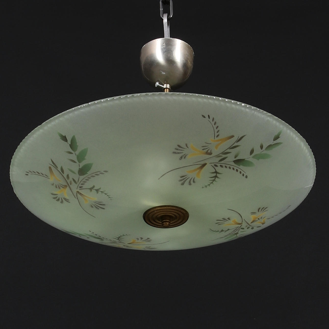 A mid 20th century plafond ceiling lamp.