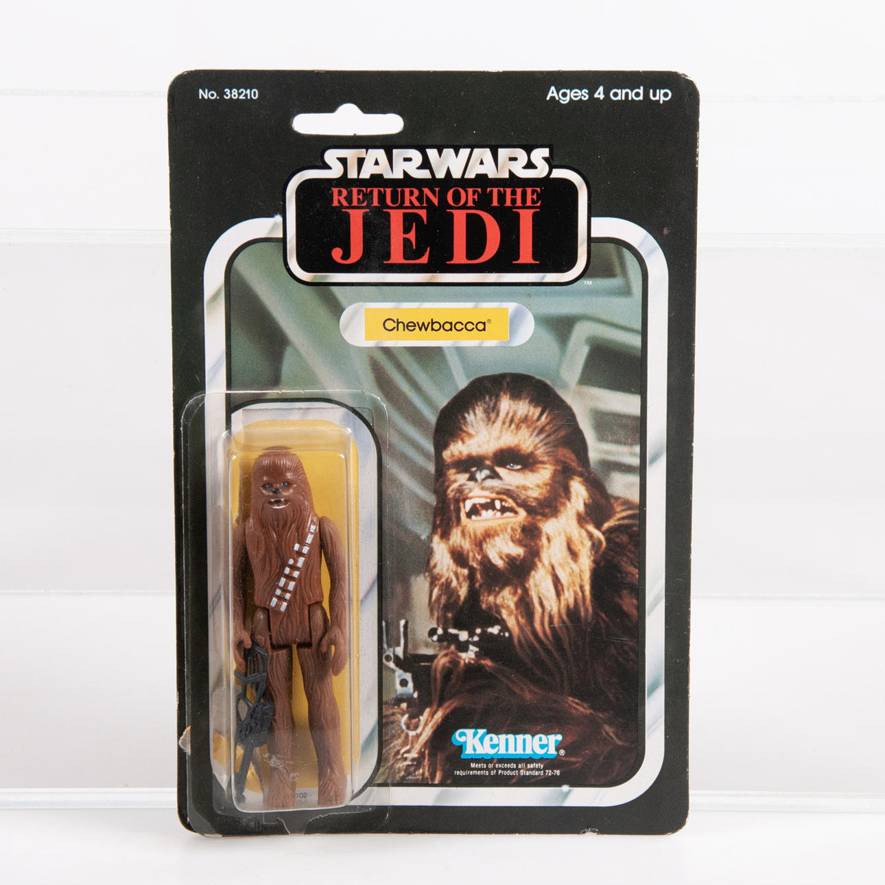 STAR WARS. ROTJ, CHEWBACCA, KENNER, med förpackning (punched).