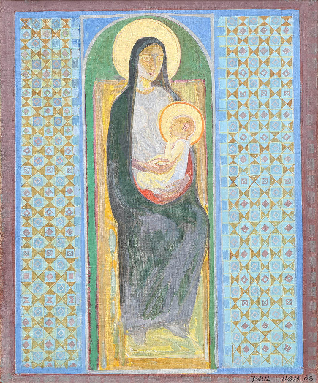 PAUL HØM. MADONNA.