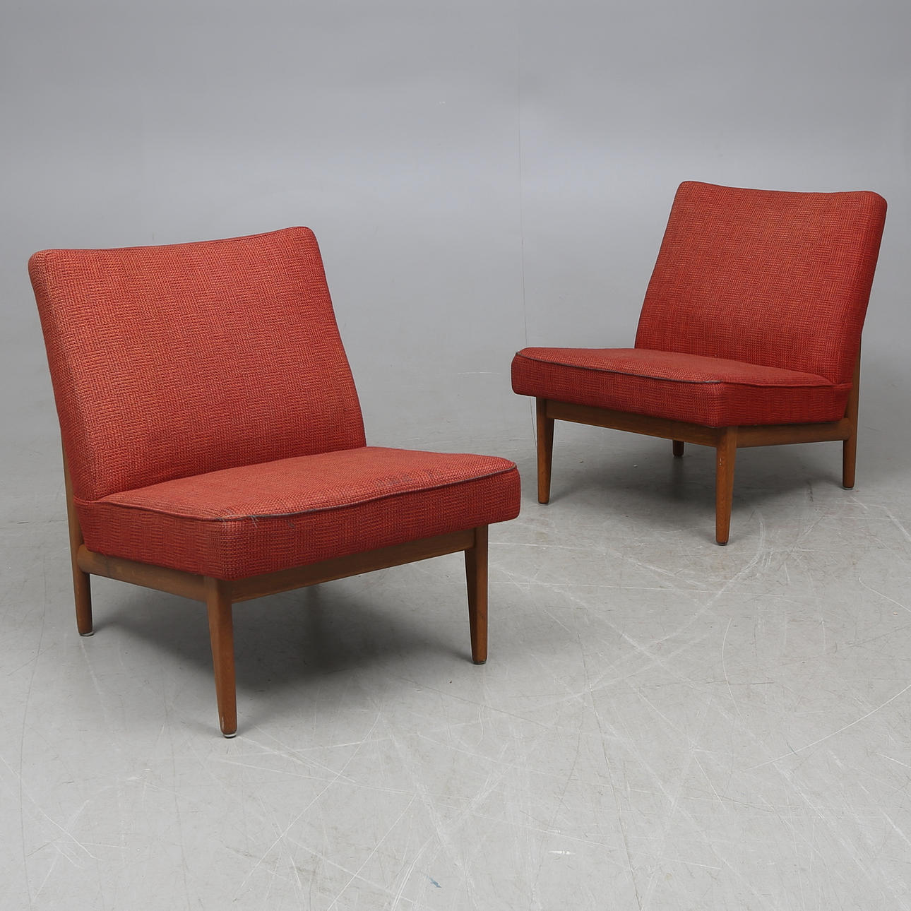 FÅTÖLJER, ett par. Teak, Bröderna Andersson, 1900-talets tredje kvartal.