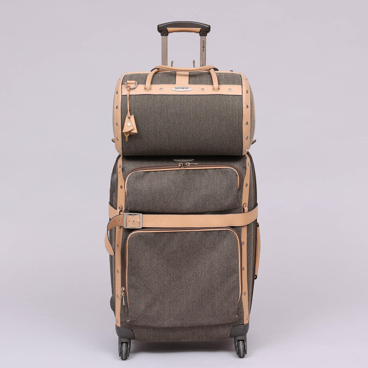 BAGAGESÆT, 2 stk., kunstlæder og tekstil, Black Label, Samsonite.