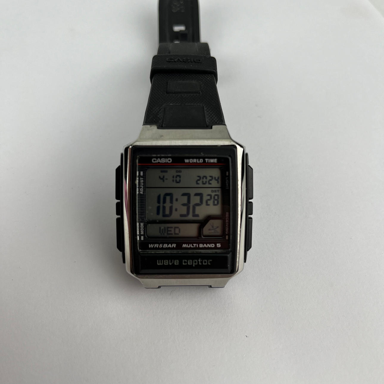 WRISTWATCH, Wave Ceptor, Casio.