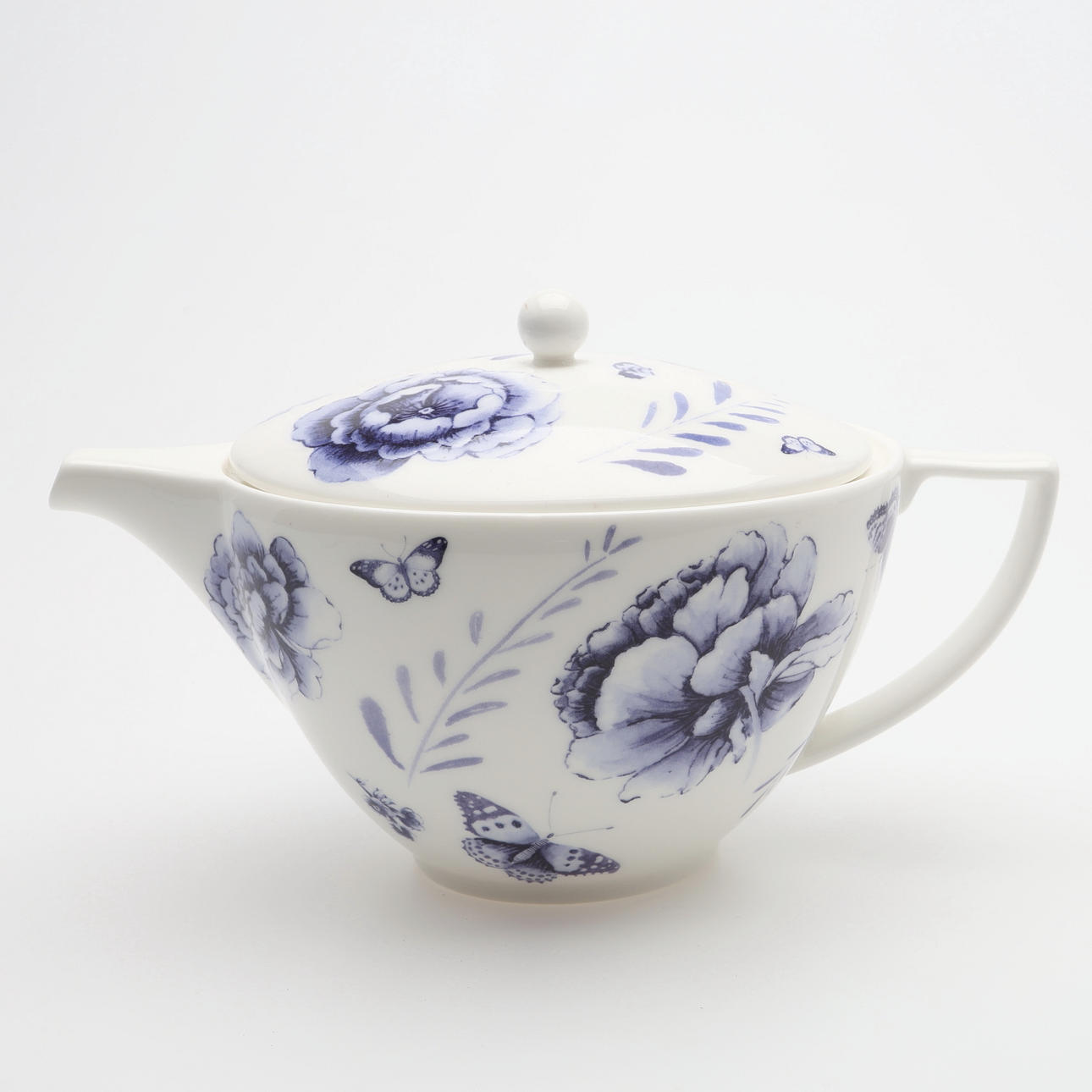 JASPER CONRAN. TEAPOT “CHINOISERIE” AND MUG, FOR WEDGWOOD