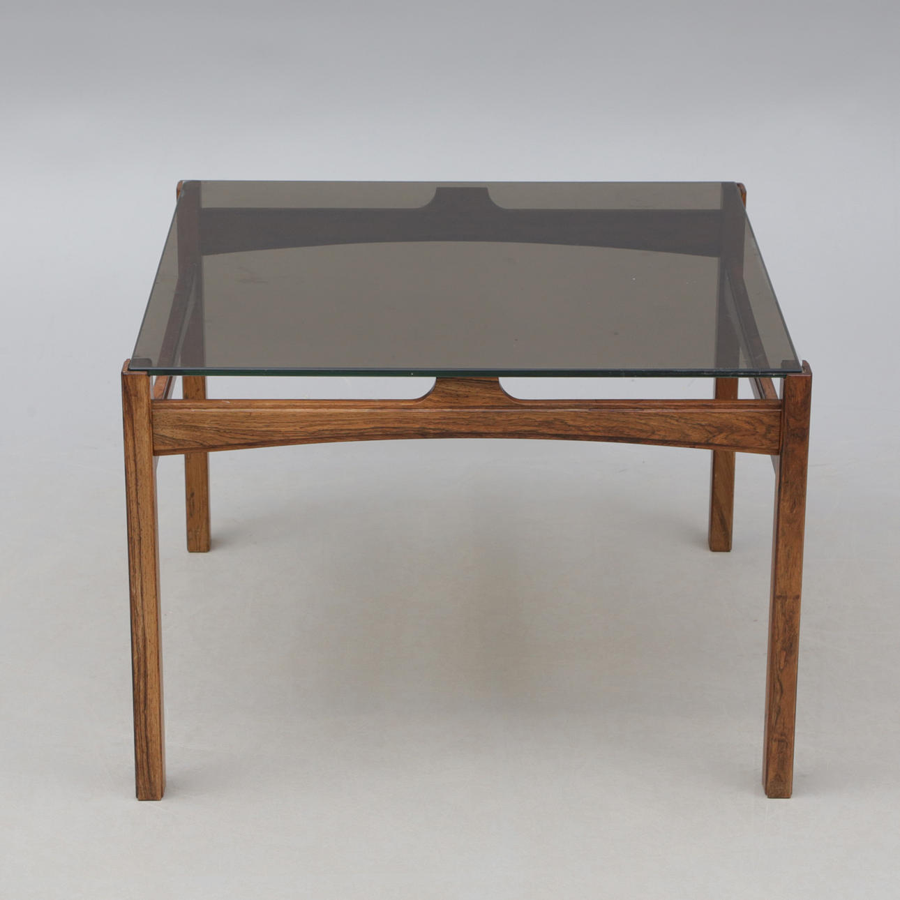 COUCHTISCH, Glas/Holz.