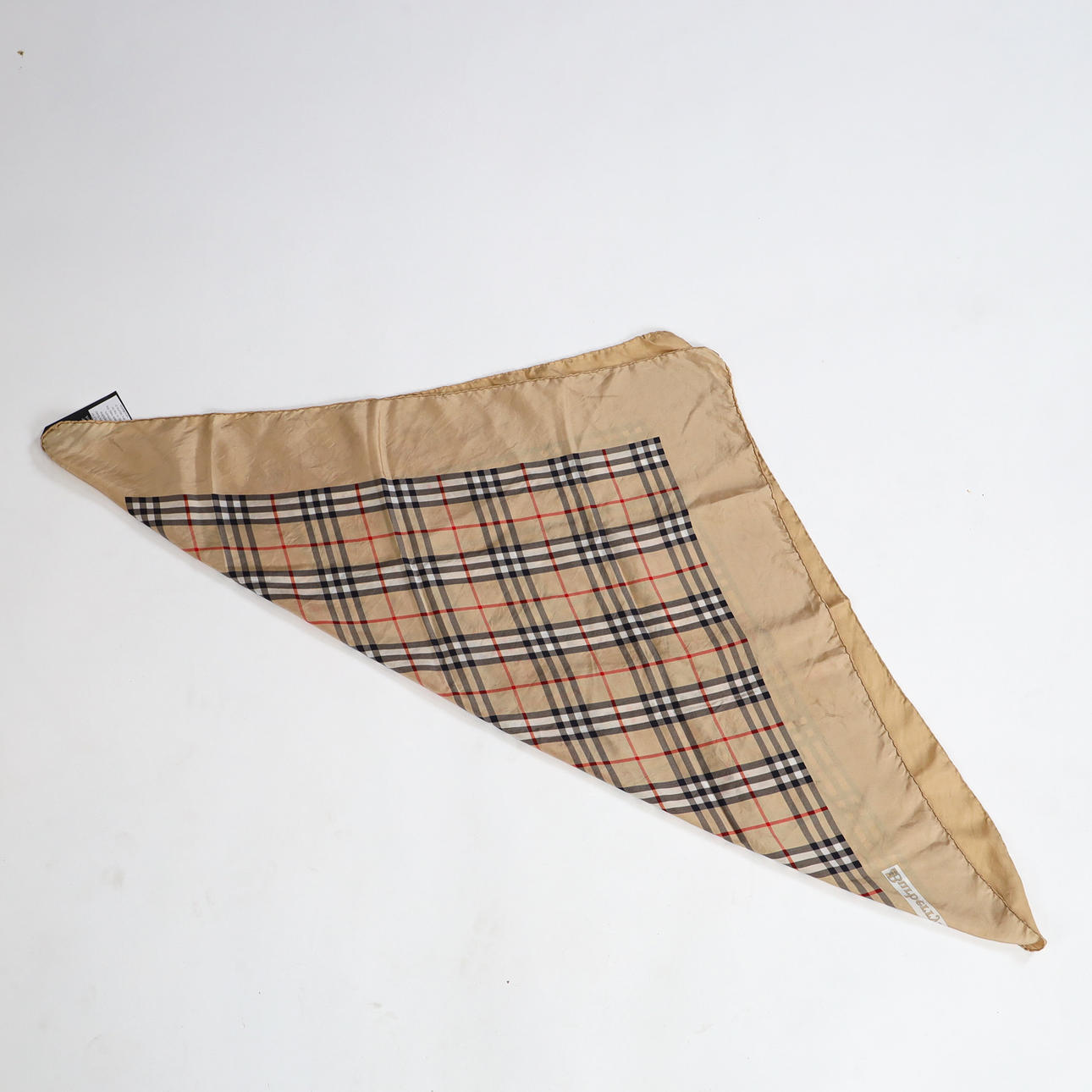 BURBERRY, Halstuch, Seide, Vintage 1980er.