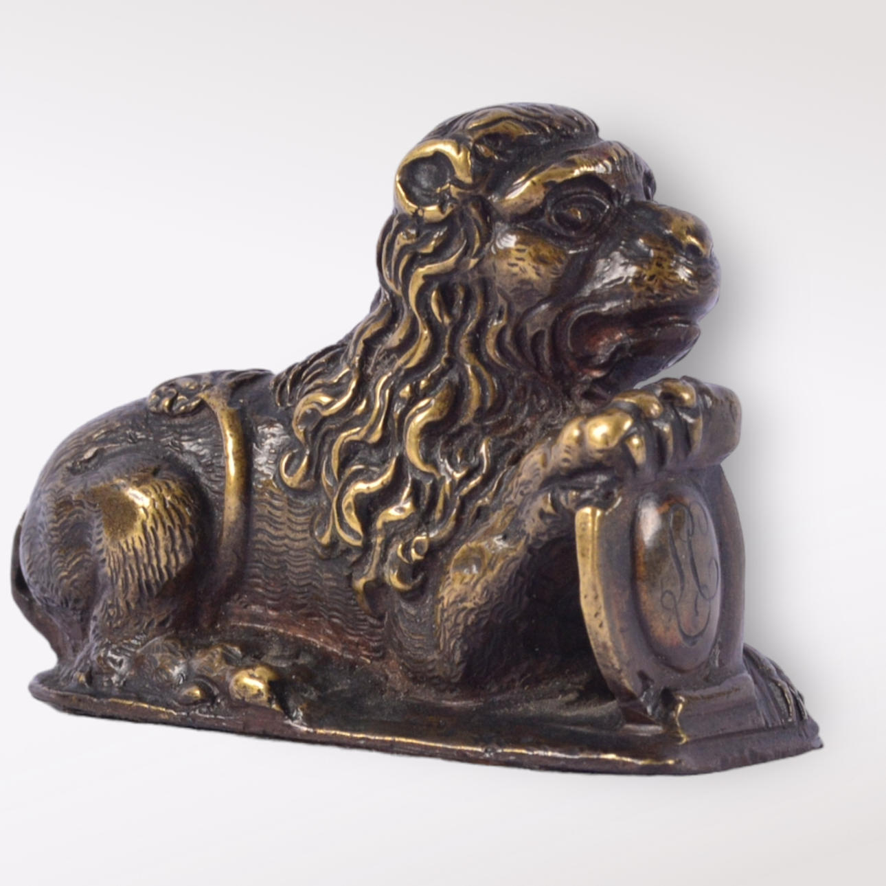 Kinesisk løve, bronze, 1600-/19. årh.