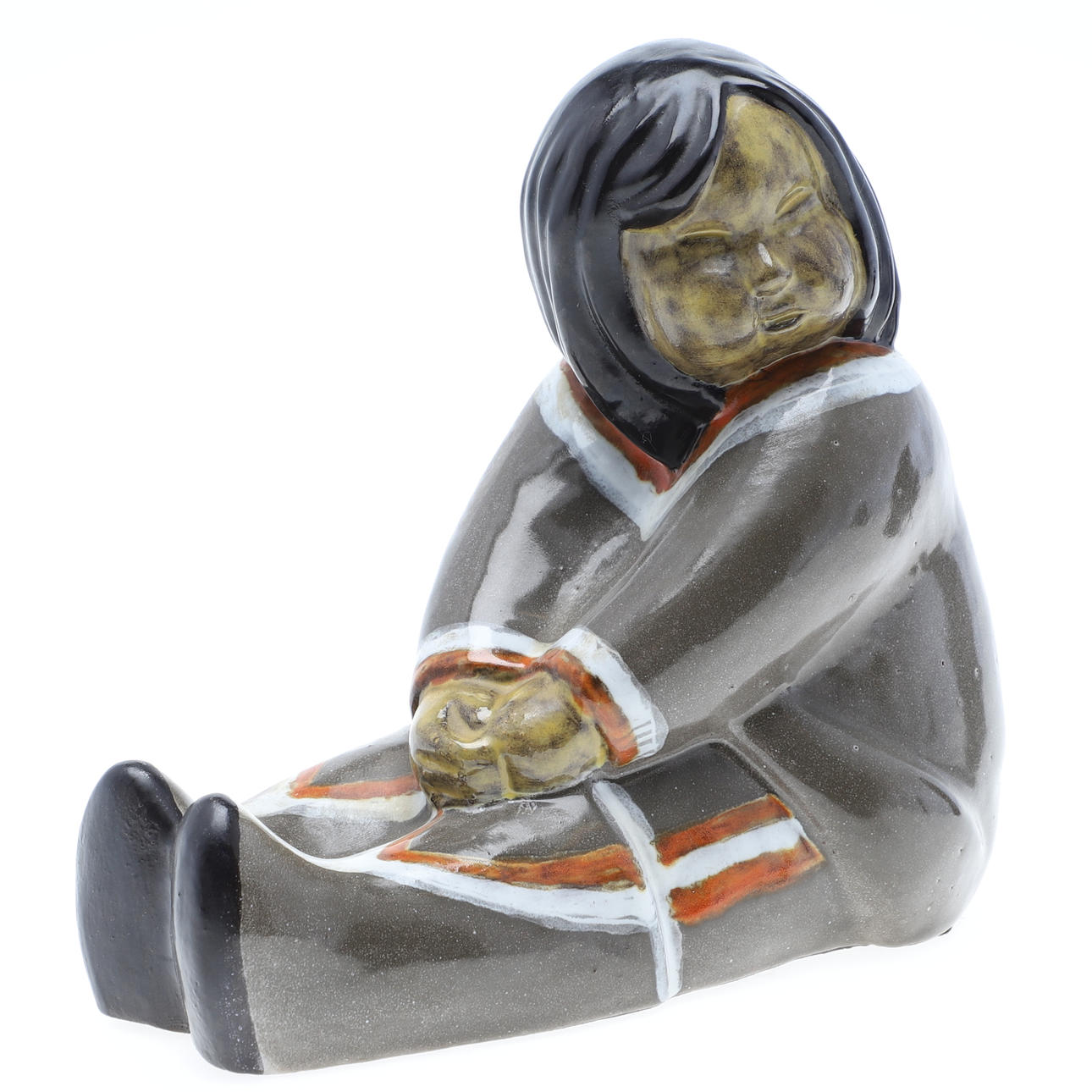 VICKE LINDSTRAND. figurin, keramik, Upsala Ekeby.