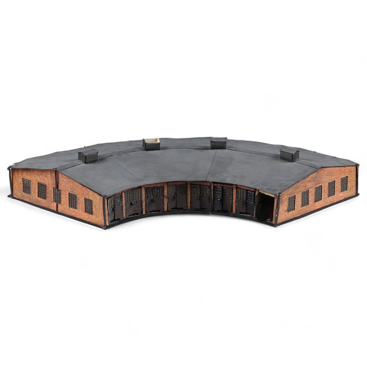 LOKSTALL, trä/papp, 1900-talet.