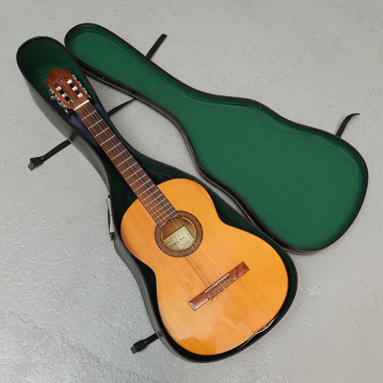 KLASSISK GUITAR, Prudencio Saez, model 10, Valencia Spanien.