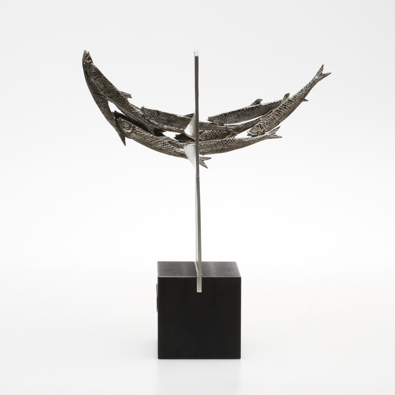 HENRY GUSTAFSSON. "Genombrottet", skulptur, signerad och daterad -05.