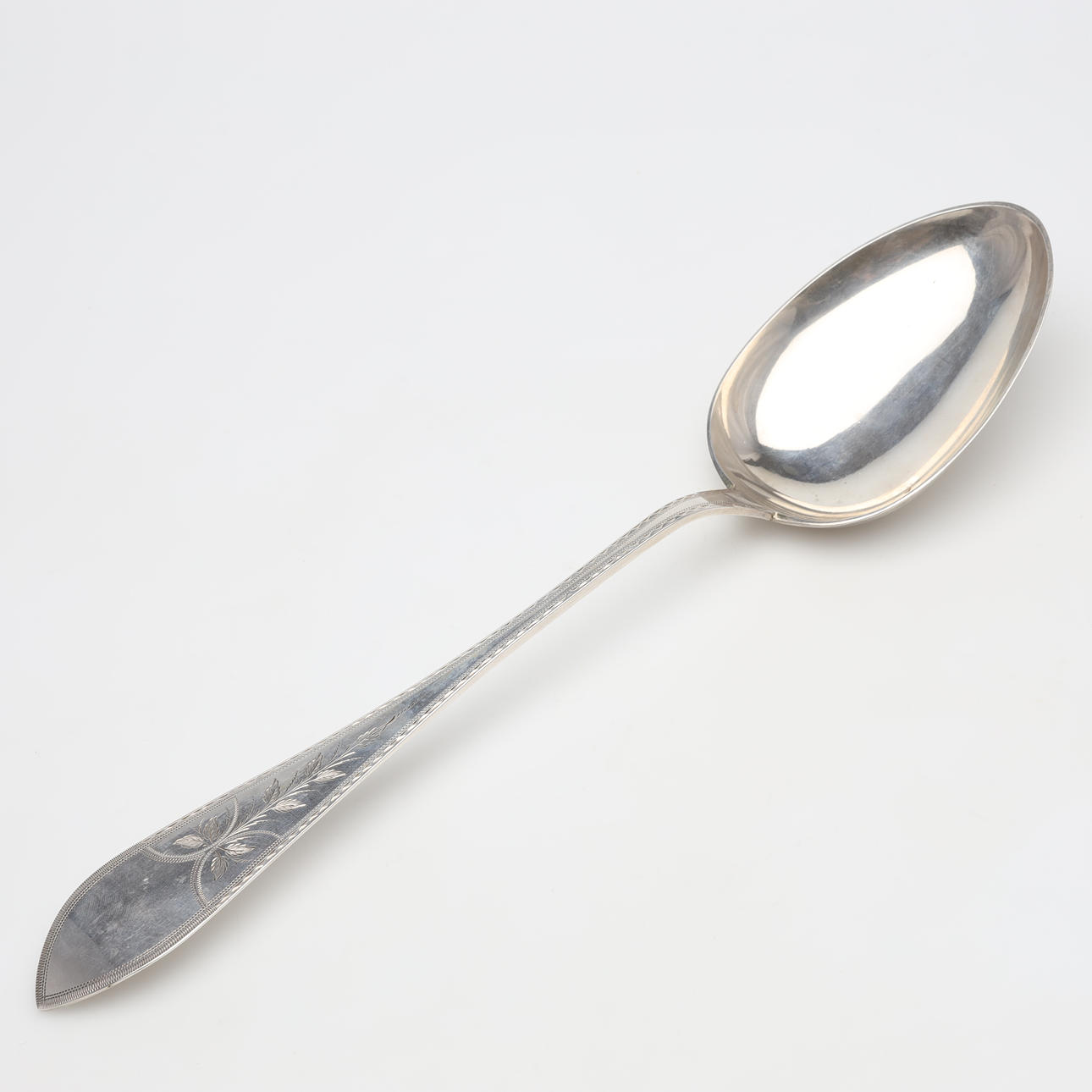 SPOON silver about 175 grams.