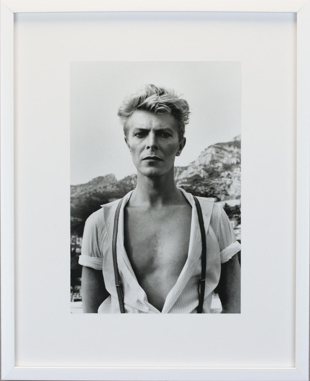 HELMUT NEWTON. Offset printing, after “David Bowie, Monte Carlo 1983".