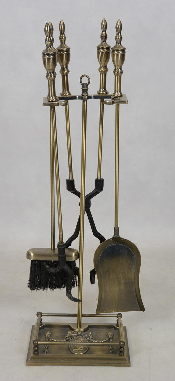 BRASSET, gulmetall, 5 delar.