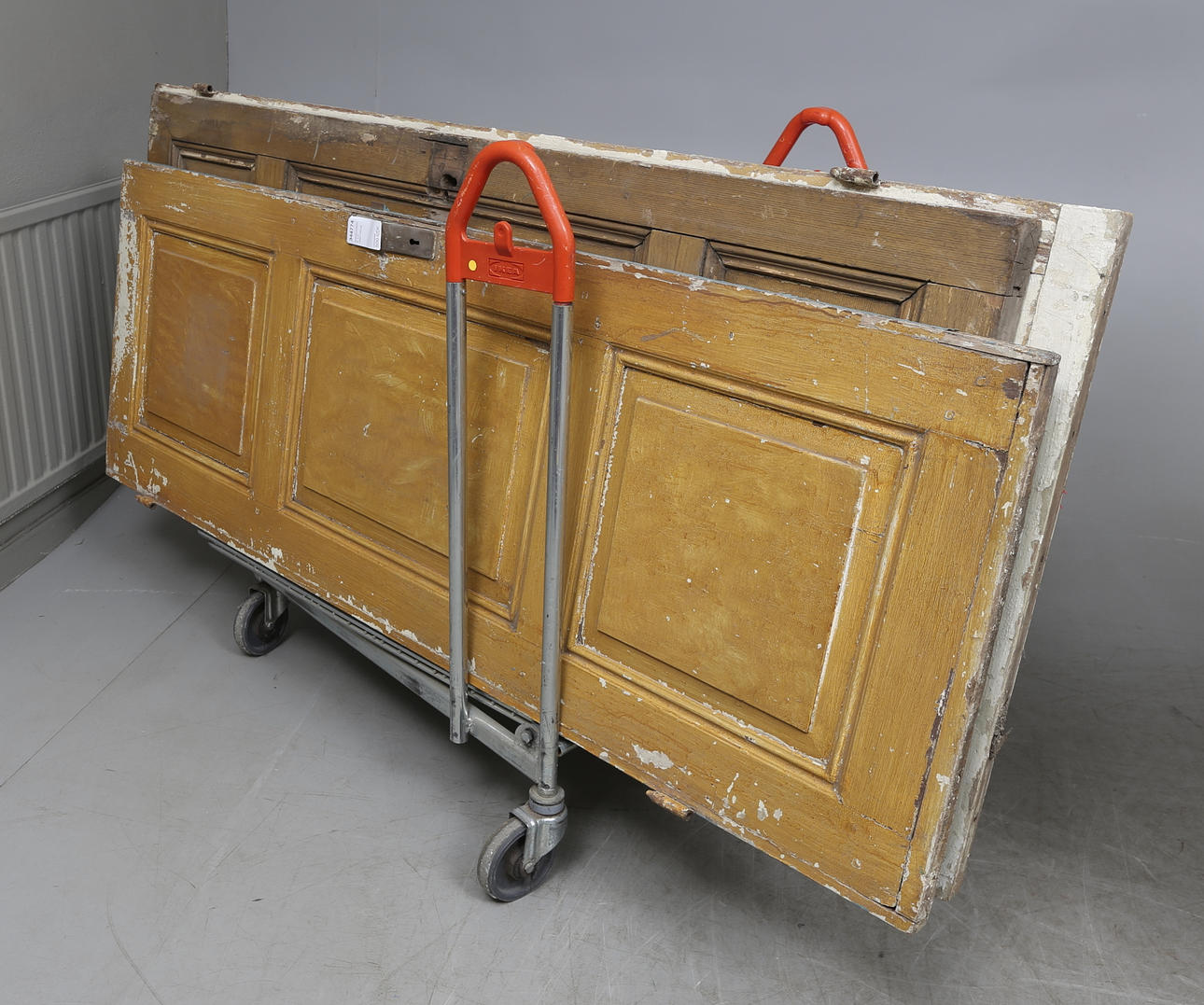 SPEGELDÖRRAR, 3 st, 1800/1900-tal.