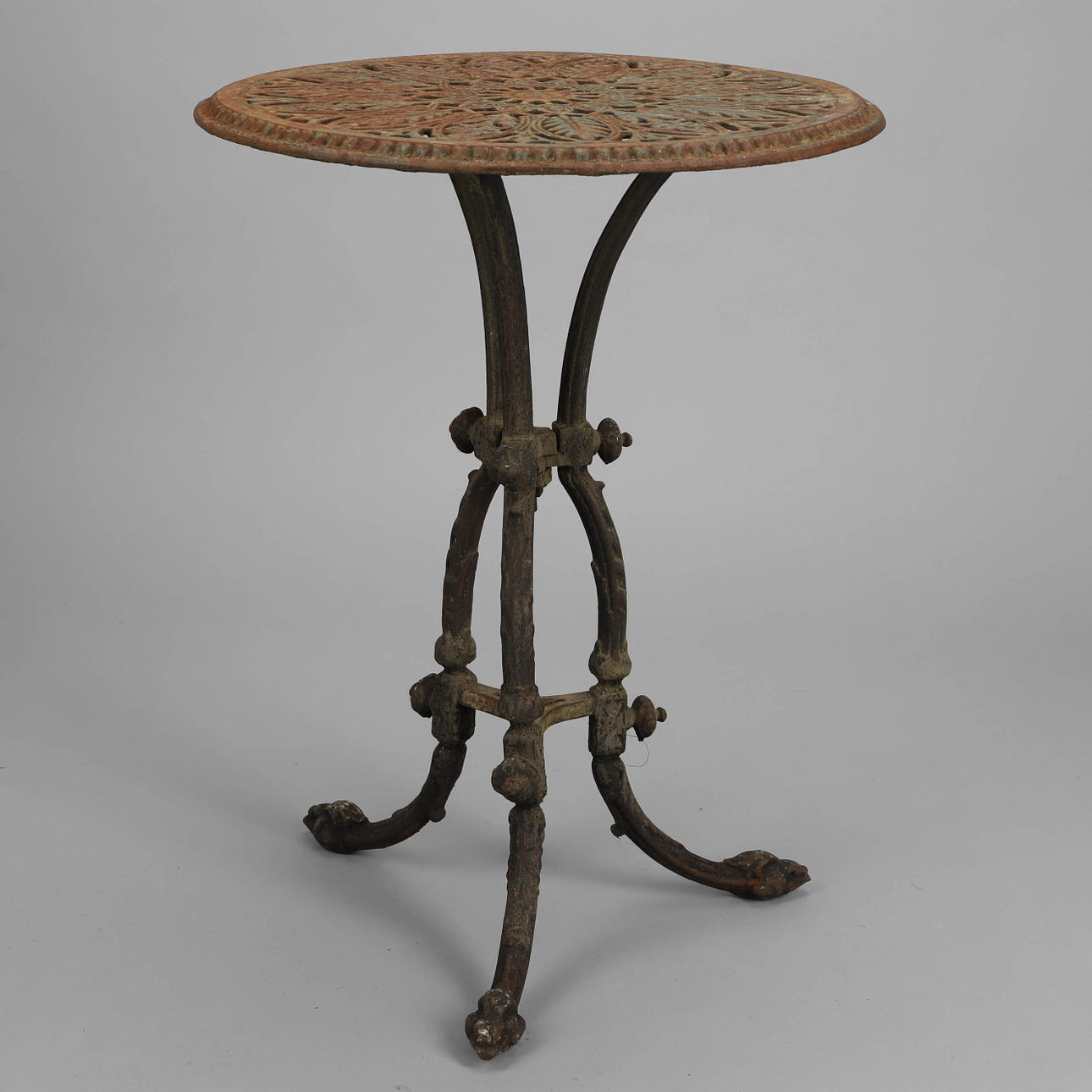 CAFÉBORD, gjutjärn, 1800-/1900-tal.