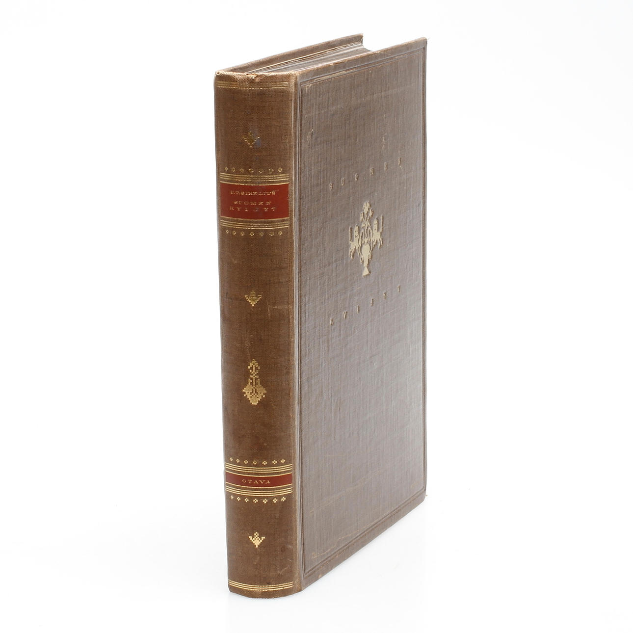 BOK, "Suomen Ryijyt", "Finlands ryor", U.T. Sirelius, Finland.