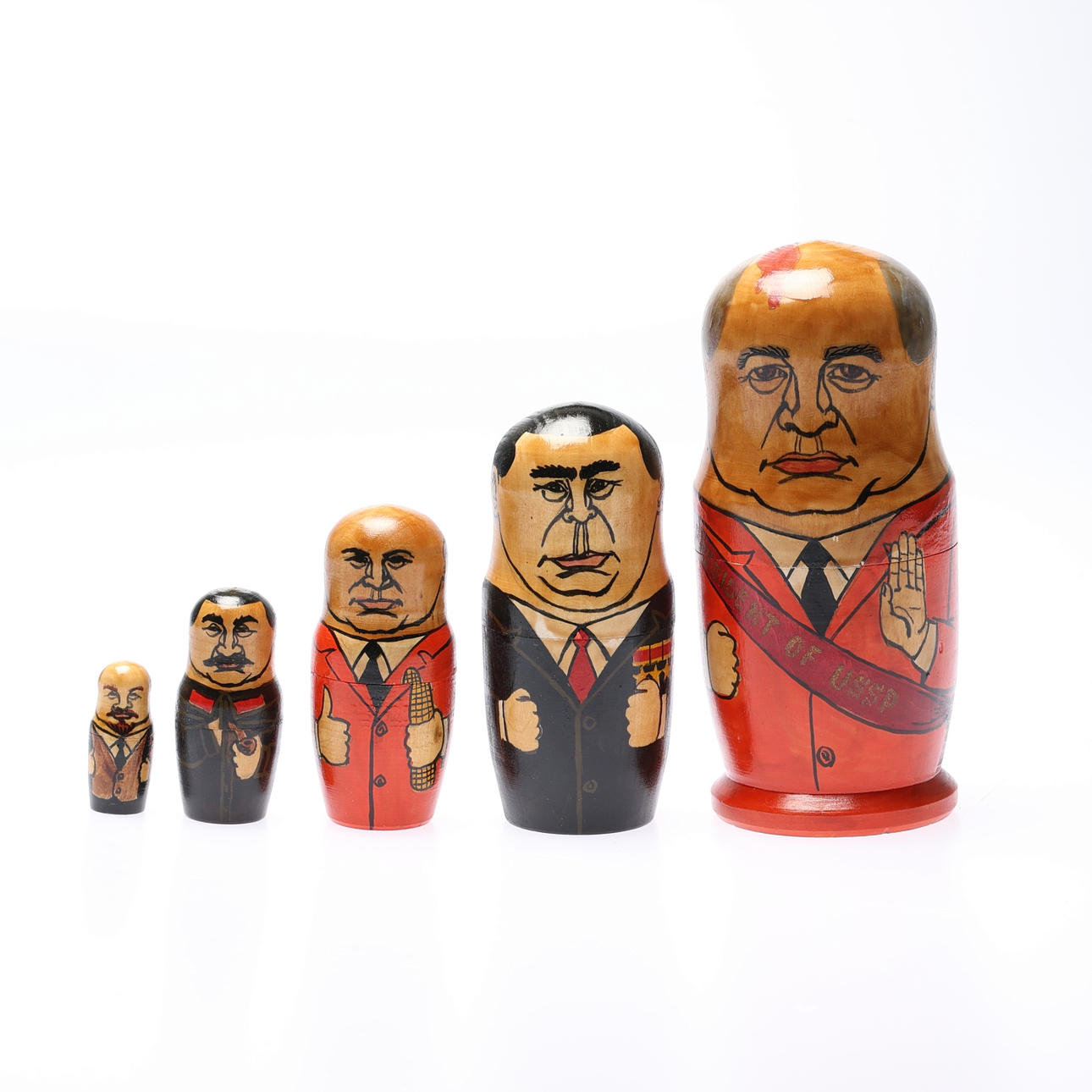 BABUSHKADOCKA. 5 st ryska ledare.