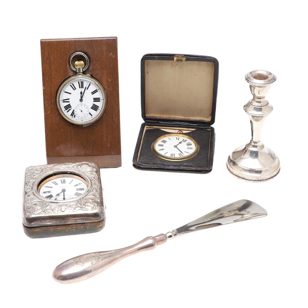 A GOLIATH POCKET WATCH.