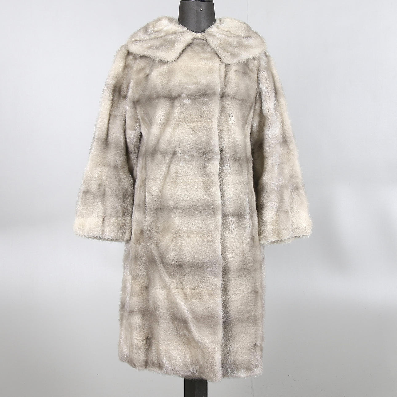 MINKPÄLS med MÖSSOR, 3 delar, Hörnells Päls. 1900-tal.