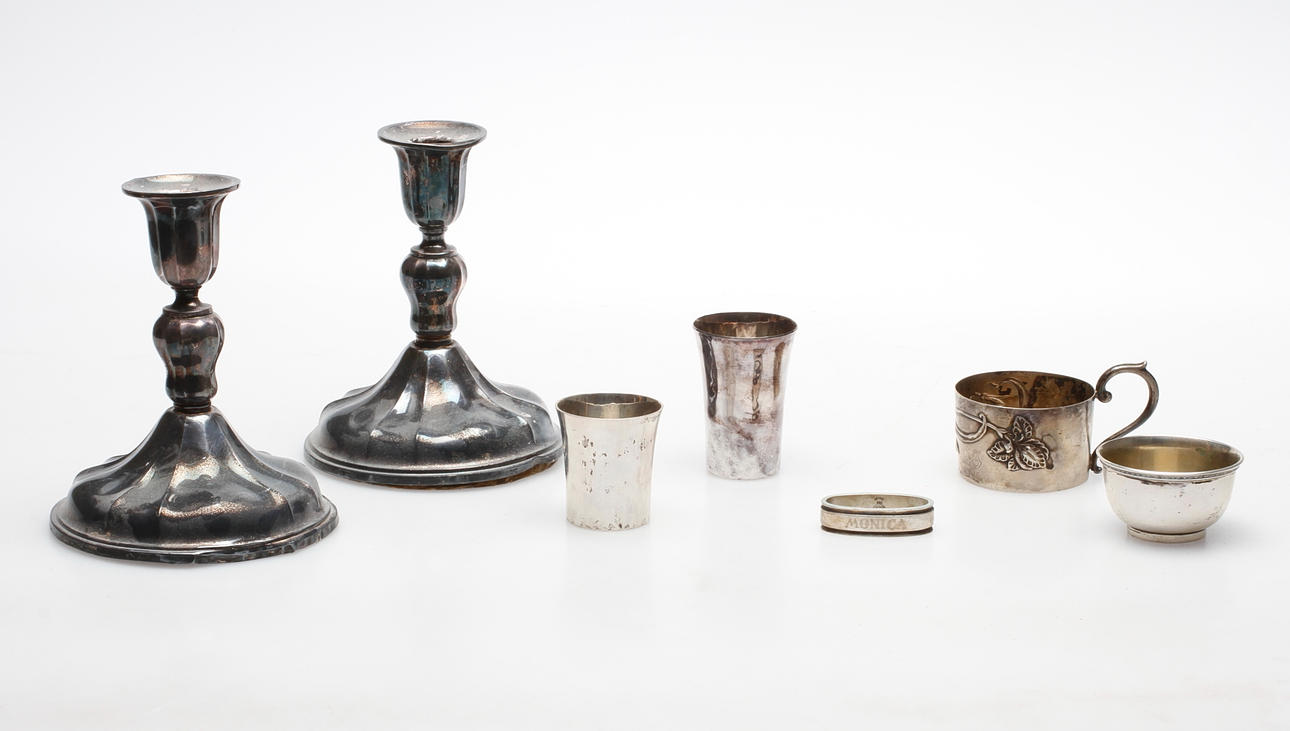 SILVER, 6 delar, 1900-tal.