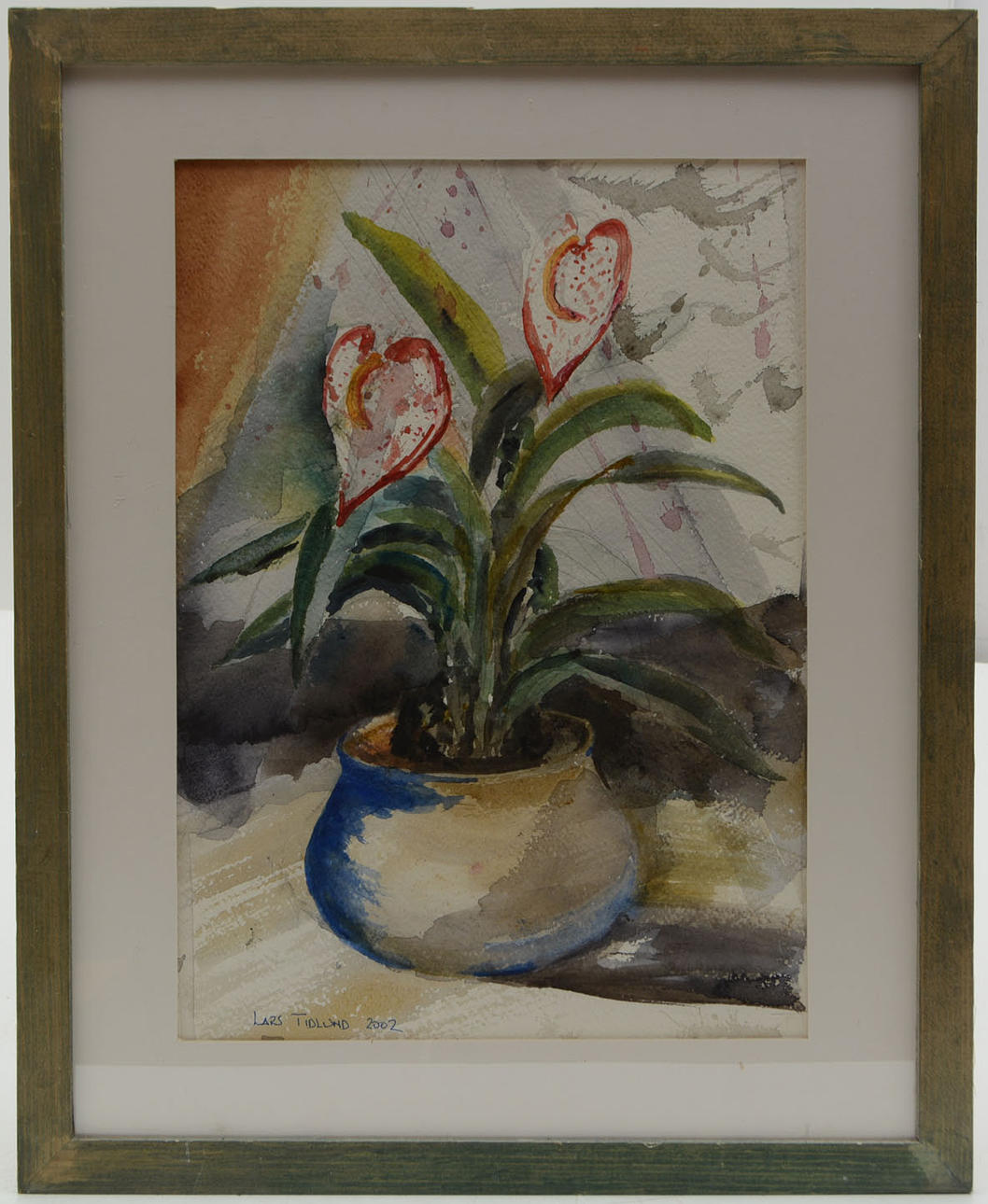 LARS TIDLUND. Maceta Acuarela.