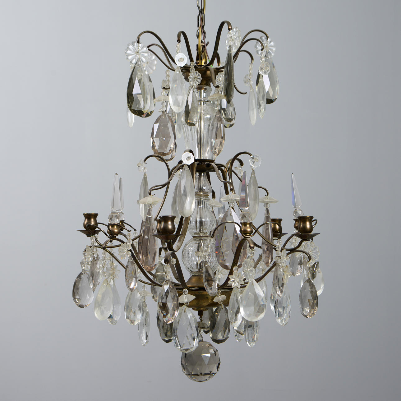 A 20th century Rococo chandelier.