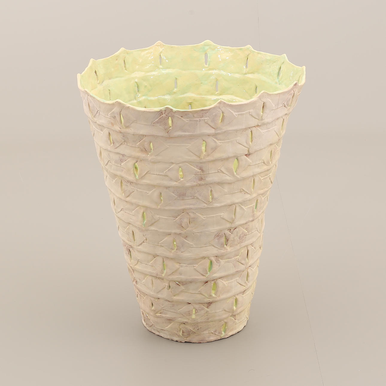 ÅSA JACOBSSON. GOLVVAS, keramik, Åsa Jaocobsson. samtida.