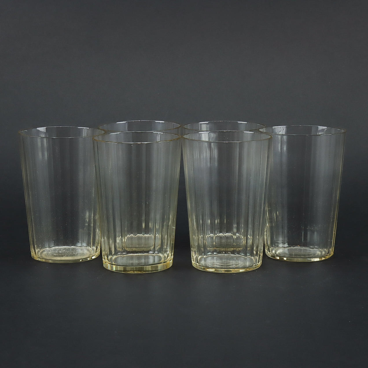 GERDA  STRÖMBERG. Glas, 6 stycken, Eda Glasbruk, 1931.