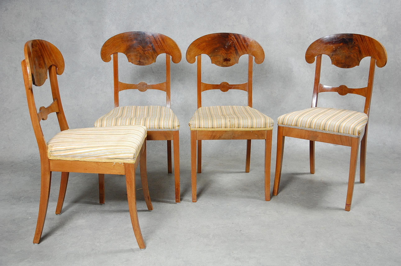 STOLAR, 4 st, Karl-Johan 1800-tal.