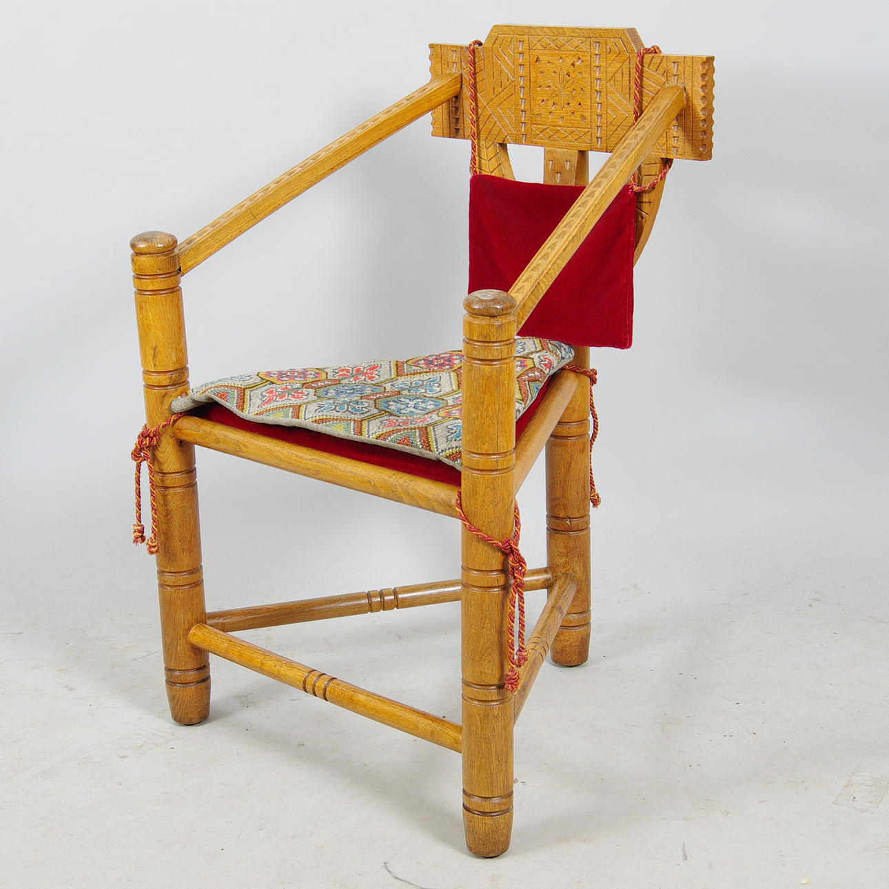 MUNKSTOL, ek, tidigt 1900-tal.