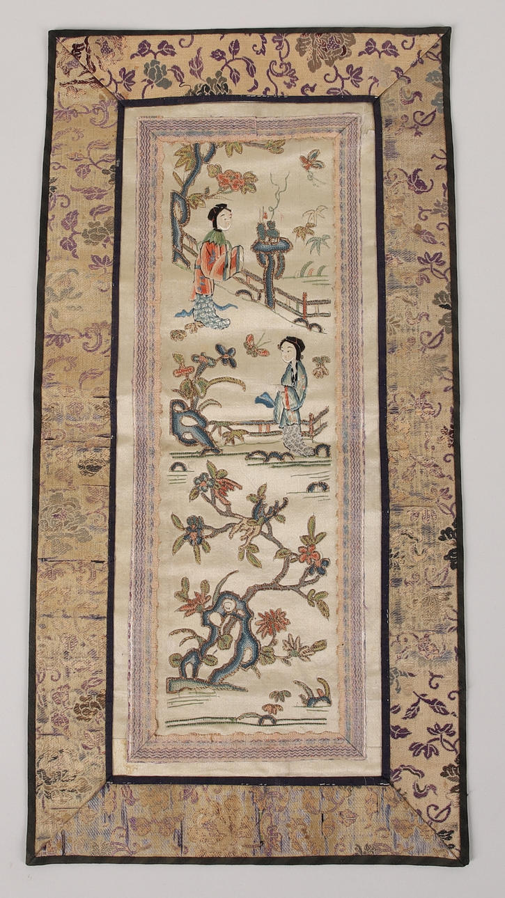SILK EMBROIDERY, China.