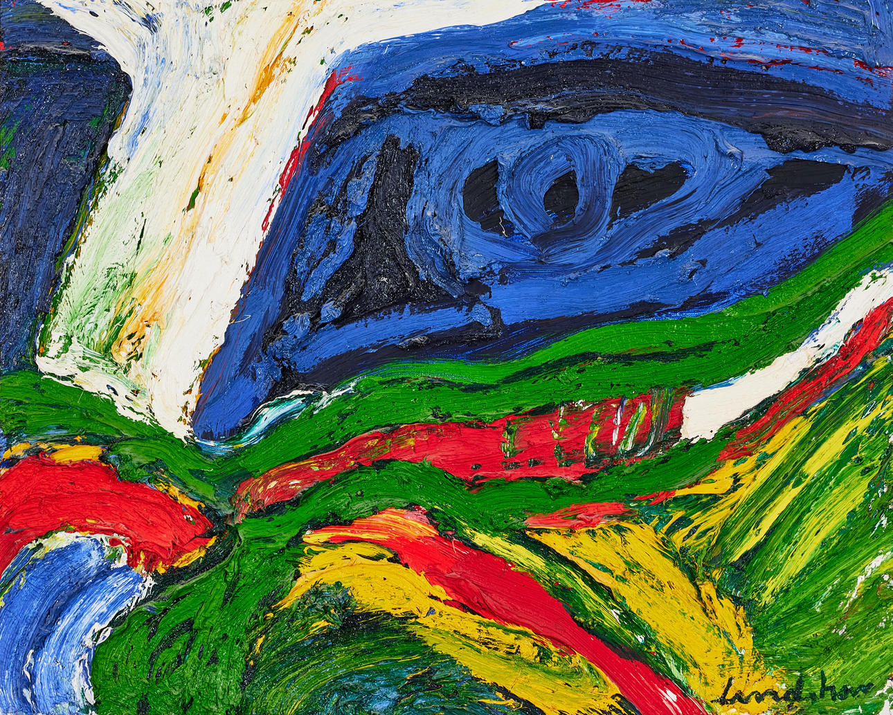 BENGT LINDSTRÖM. „Hellige Bjerg“.