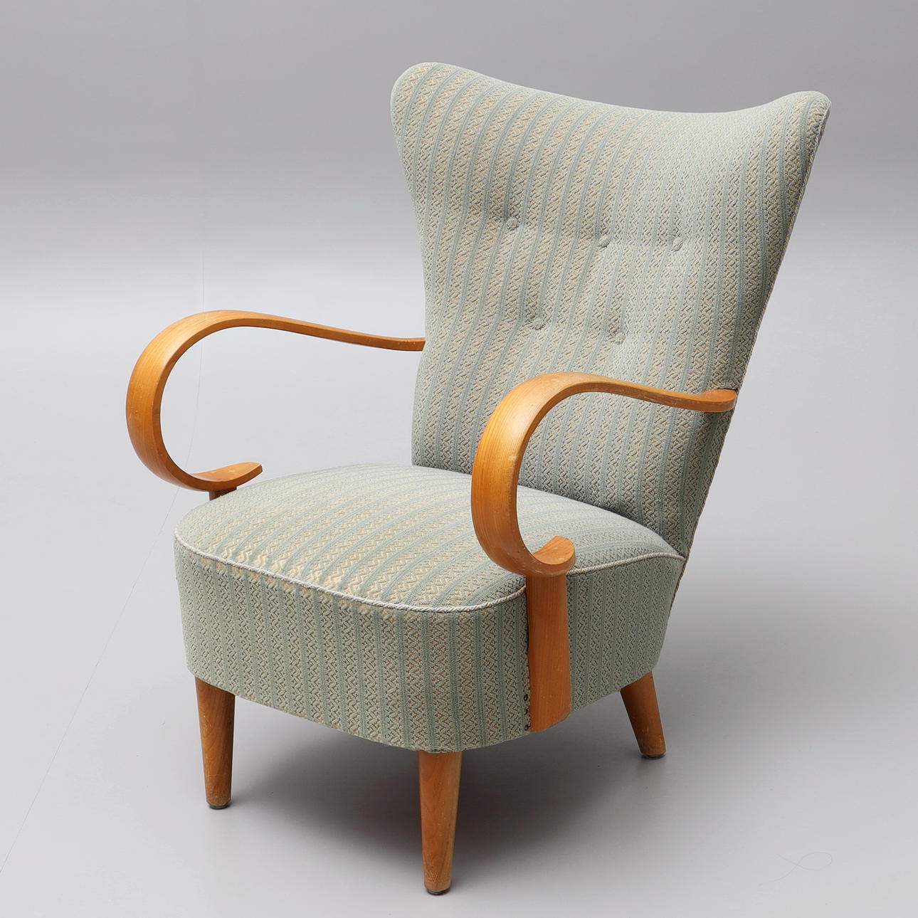 A Swedish Modern armchair, 1940s.