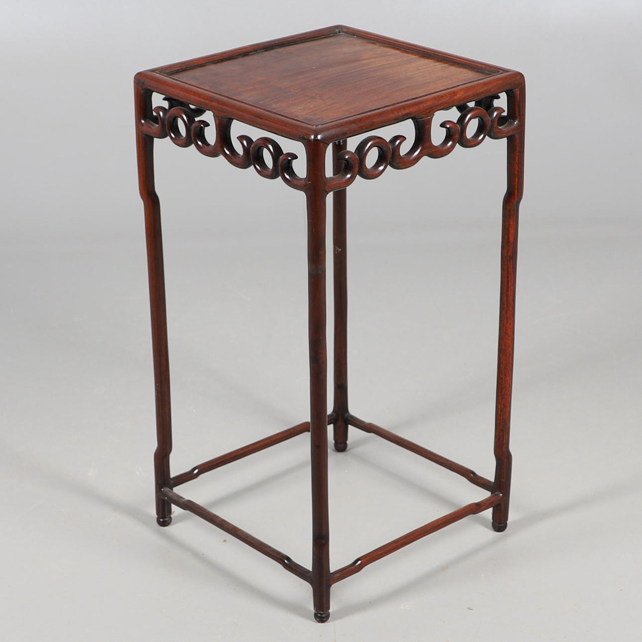 A CHINESE HARDWOOD TABLE.