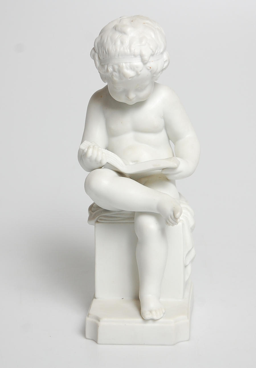 FiGURIN, parian, " Läsande Gosse ".