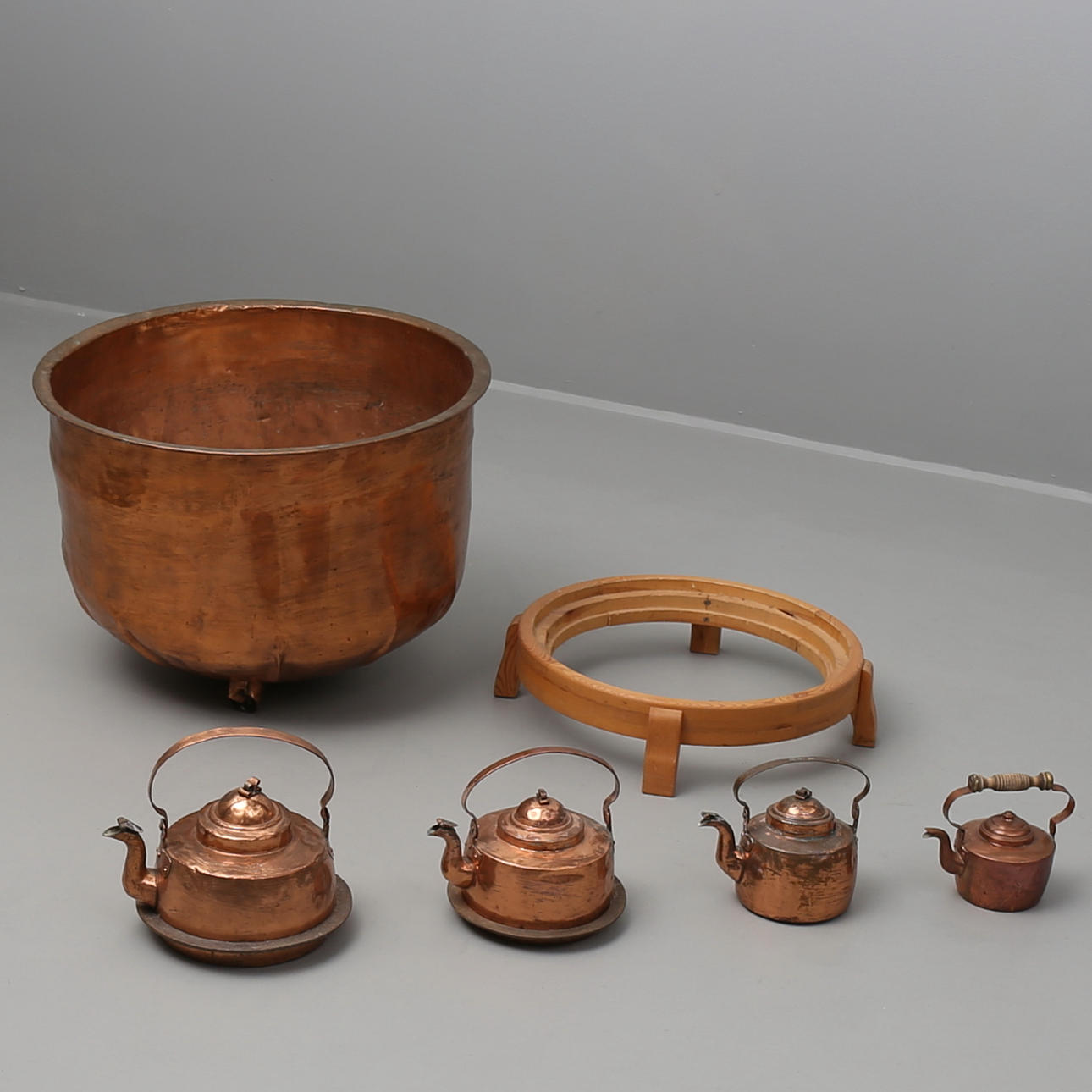 PARTI KOPPAR, 5 delar, delvis 1800-tal.