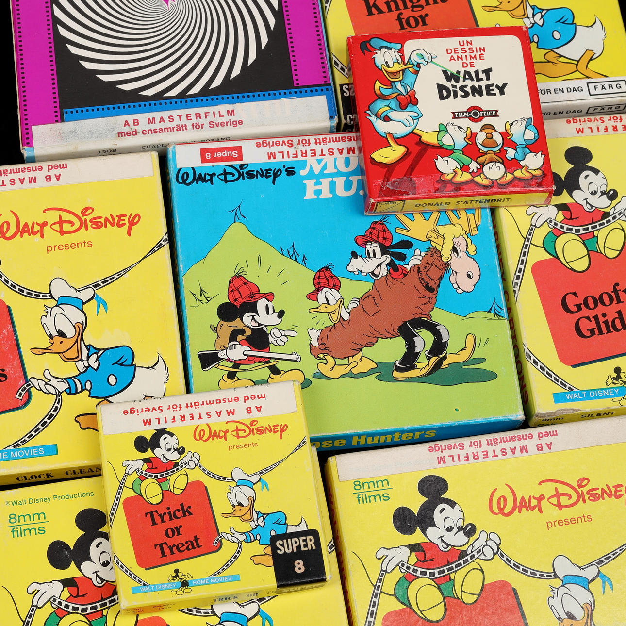 FILMS, 9 pcs, Super-8, Walt Disney etc.