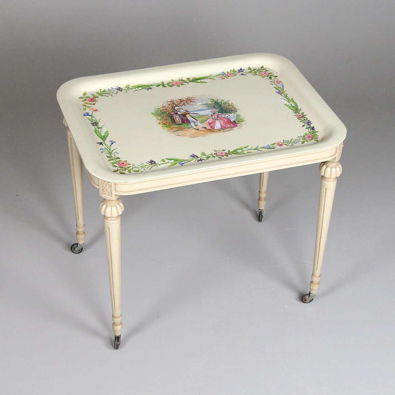 BRICKBORD, Gustaviansk stil, signerad och daterad, E.H.L 1946.