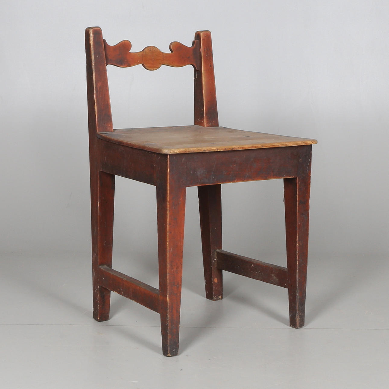 STOL, trä, allmoge, 18/1900-tal.