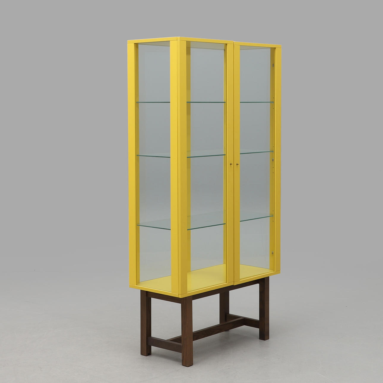 A “Stockholm” display cabinet, IKEA.