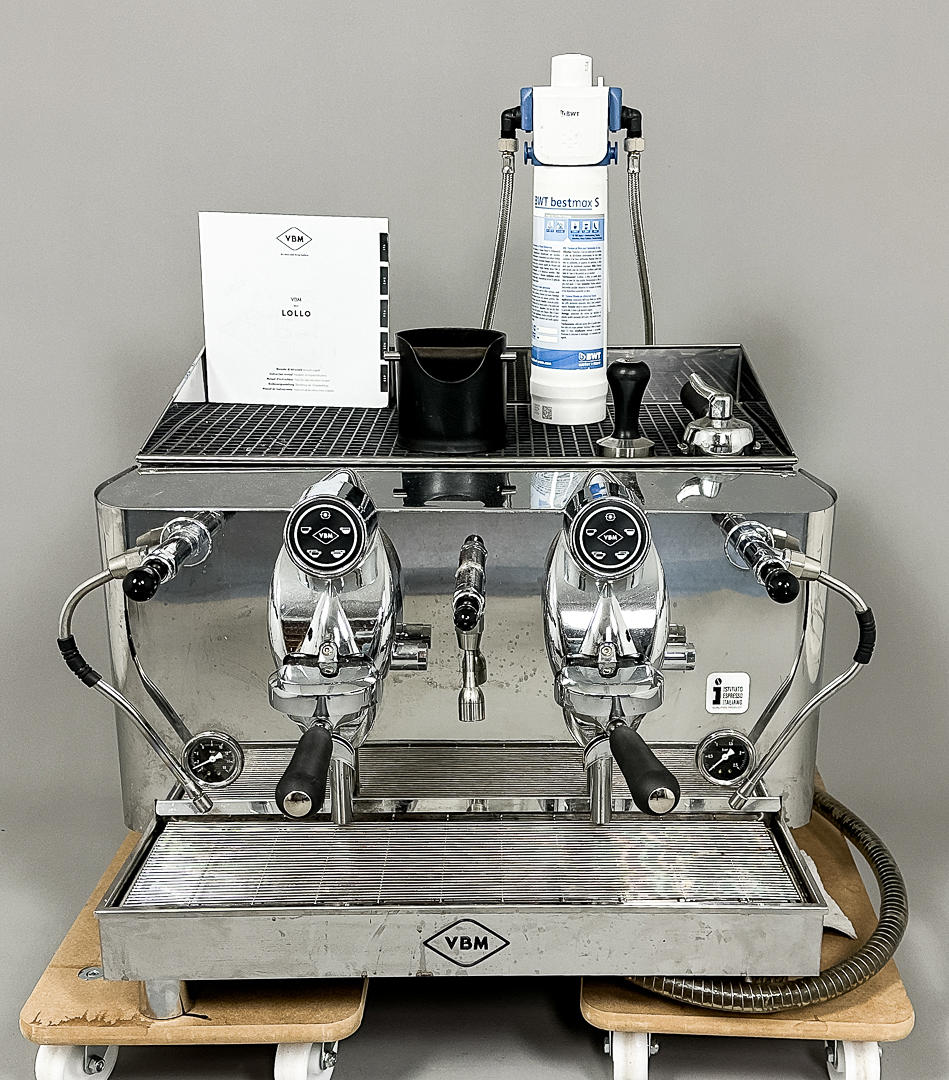 COFFEE/ESPRESSO MACHINE, VBM Lollo Minimax, two group, Milan Italy