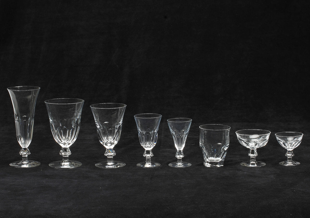 SERVISDELAR, 67 delar,"Bergh", Elis Bergh, Kosta.