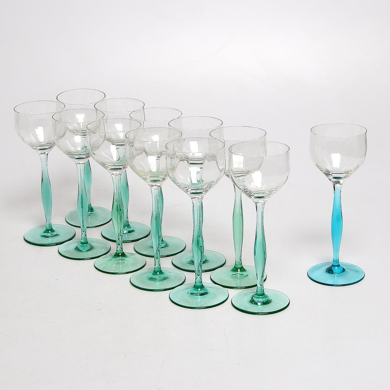 VITVINSGLAS, 12 st, Kosta.