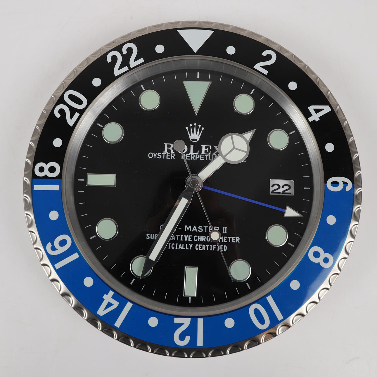 RELOJ PROMOCIONAL, Rolex, plata/cristal, década de 2000.